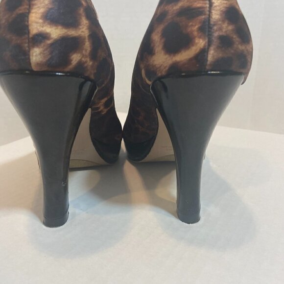 Madden Girl Loveit Cheetah Y2K High Heel Pumps, Mobwife Aesthetic, Size 8 - Picture 4 of 10